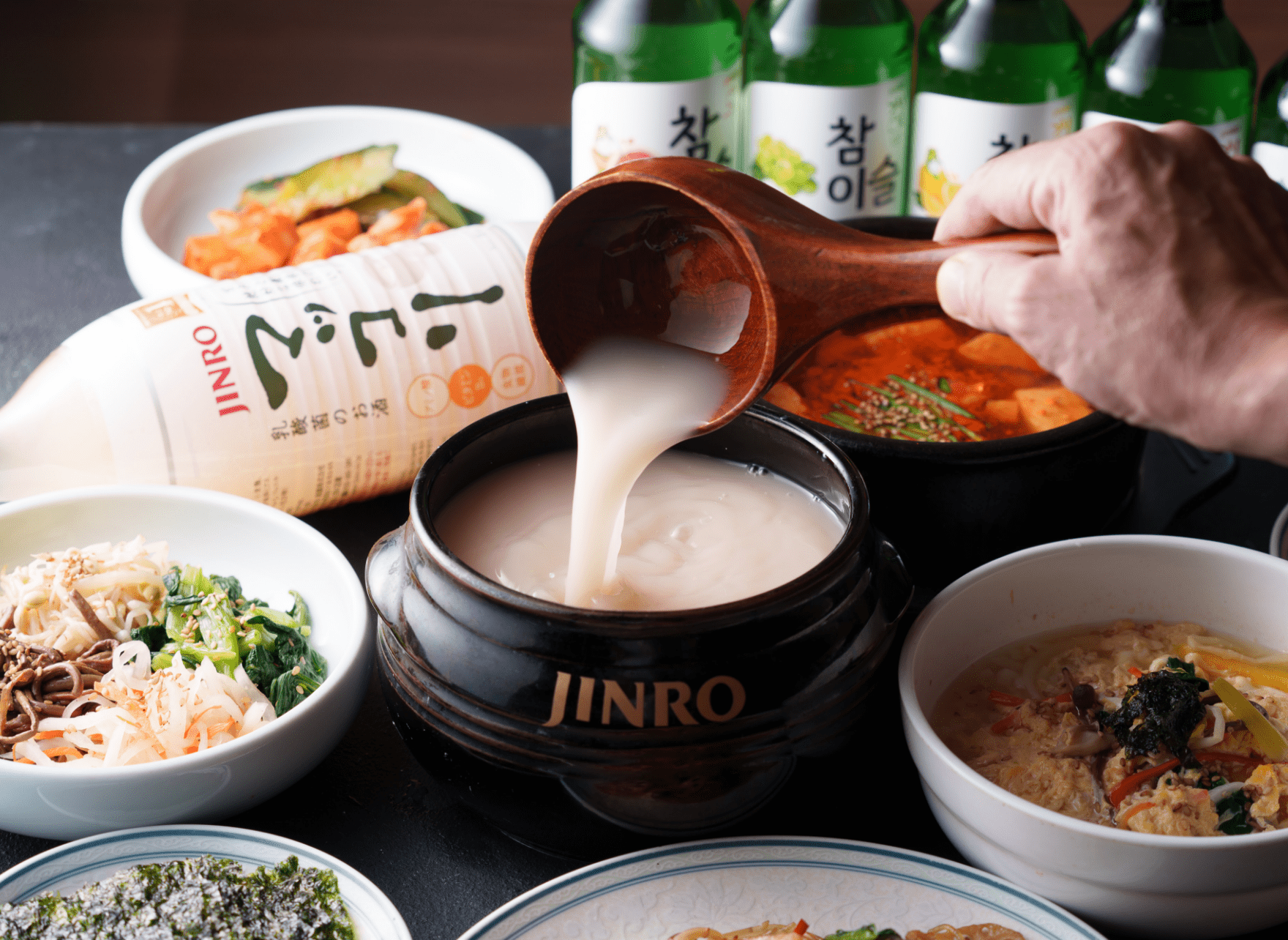 ディナーメニューとお酒