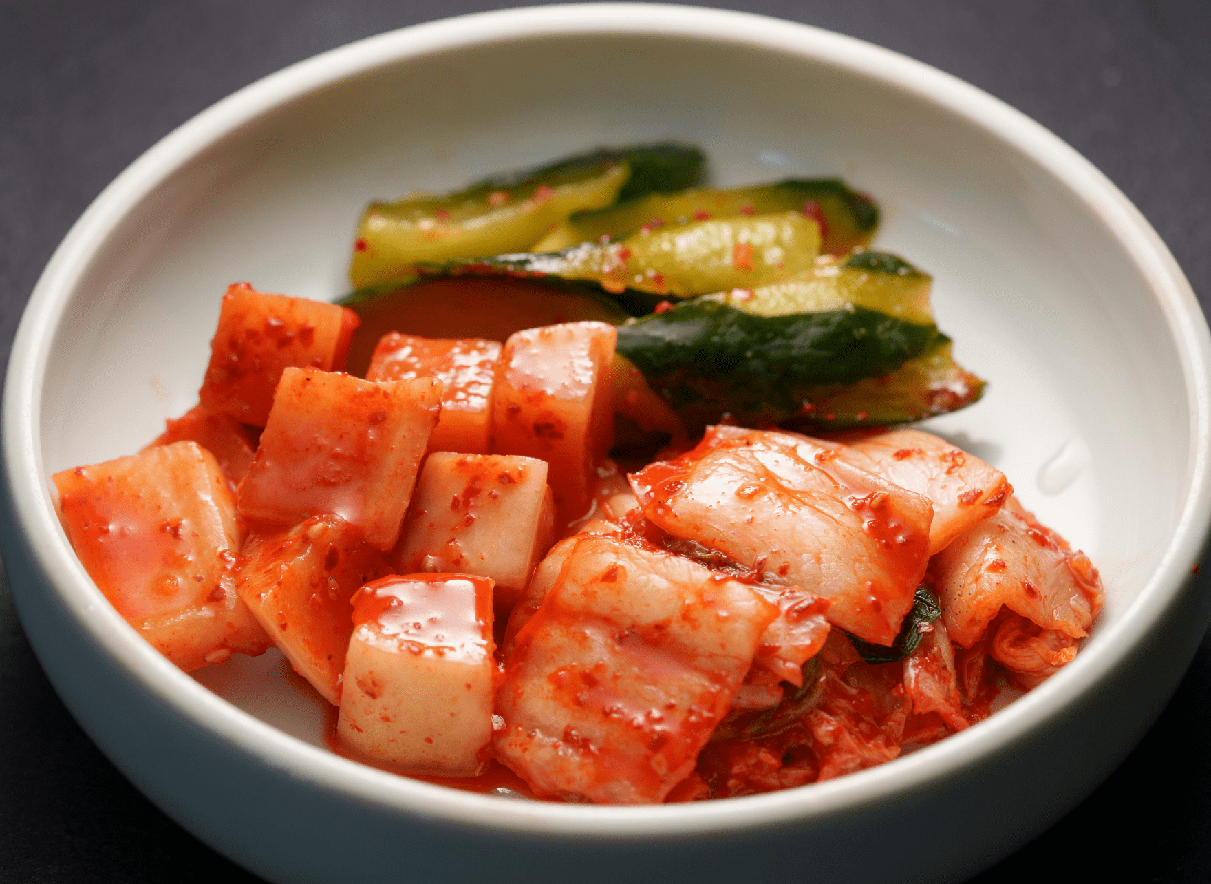 尚州自家製キムチの盛り合わせ