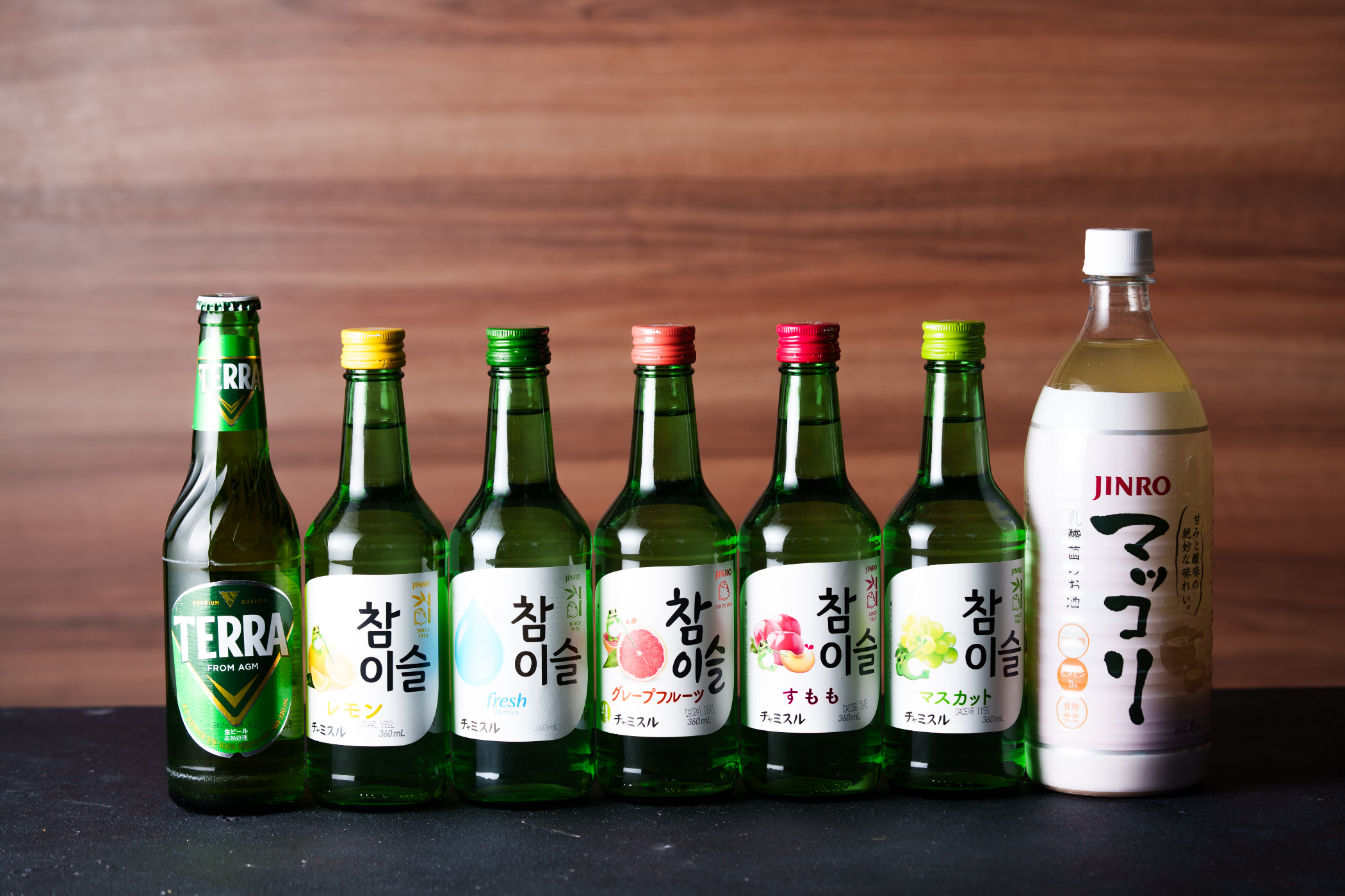 テラビールと韓国のお酒